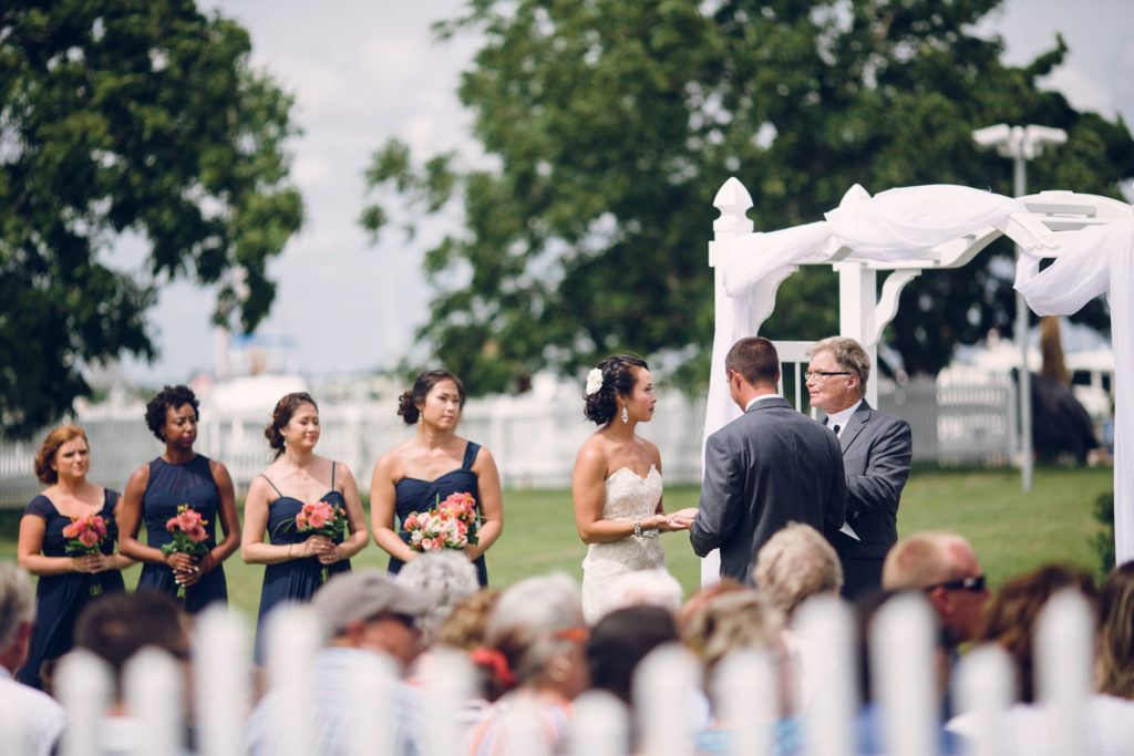 wedding photography yacht wedding