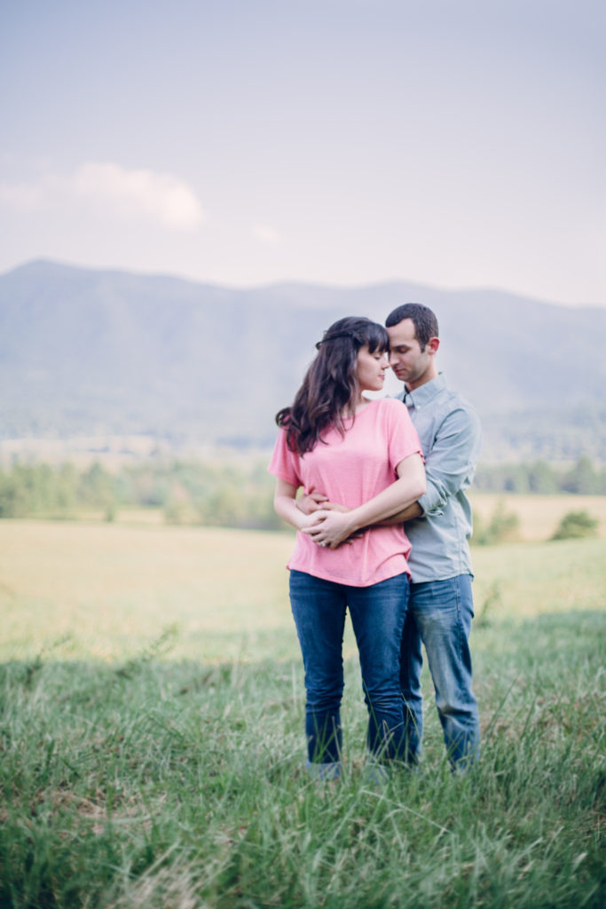 cades cove engagement session