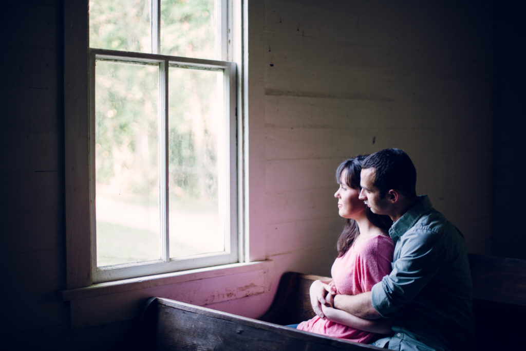 cades cove engagement session