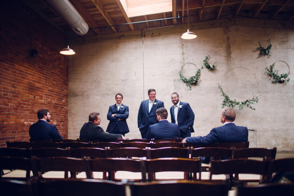 Groomsmen at The Standard Knoxville