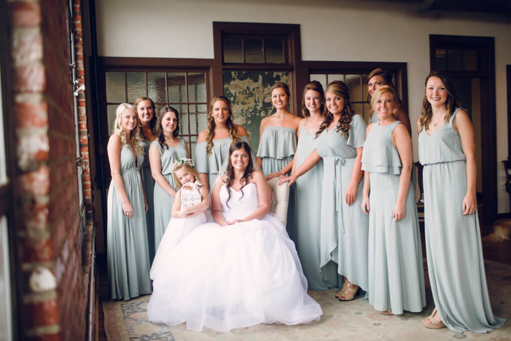 Bridesmaids at The Standard Knoxville