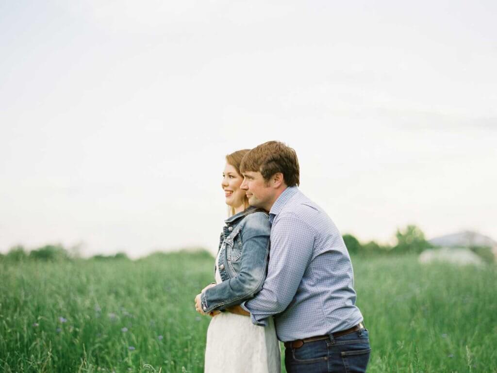 bride and groom at The River Place event Venue Sevierville Tn