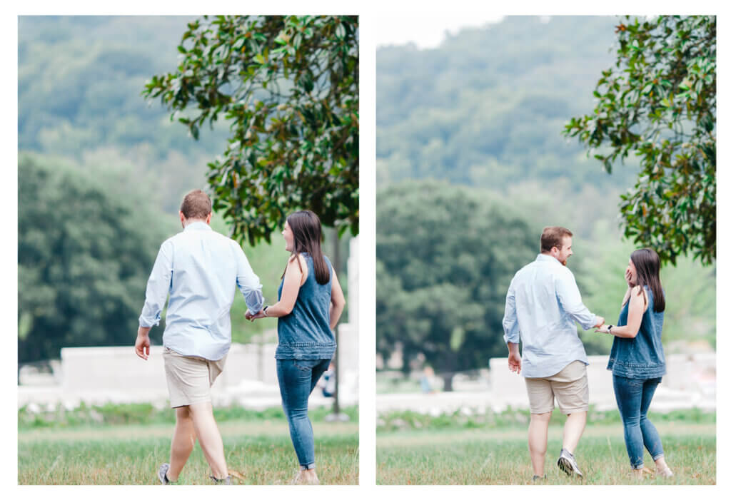 Surprise Proposal at Lakeshore Park Knoxville TN