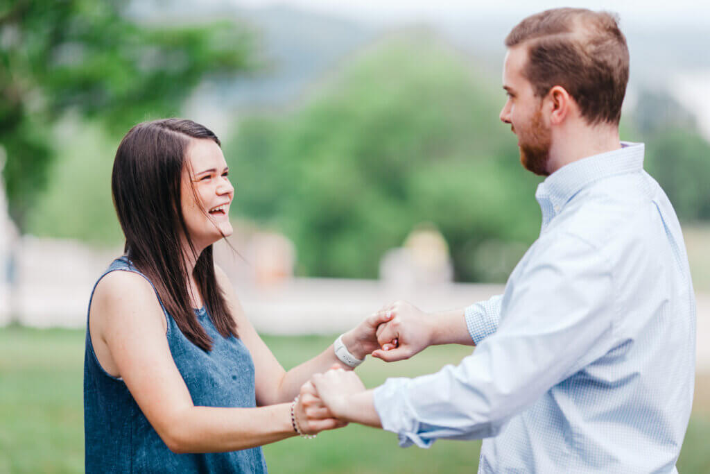 Engaged Couple Knoxville TN