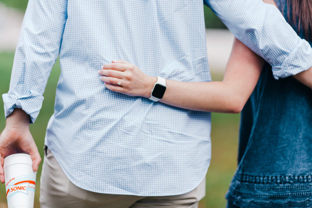 Engaged Couple Knoxville TN