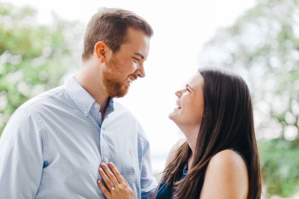 Engagement session at Lakeshore Park Knoxville Tn