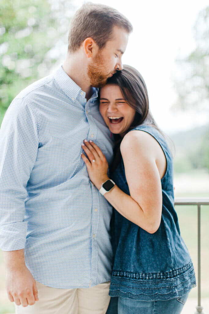 Engagement session at Lakeshore Park Knoxville Tn
