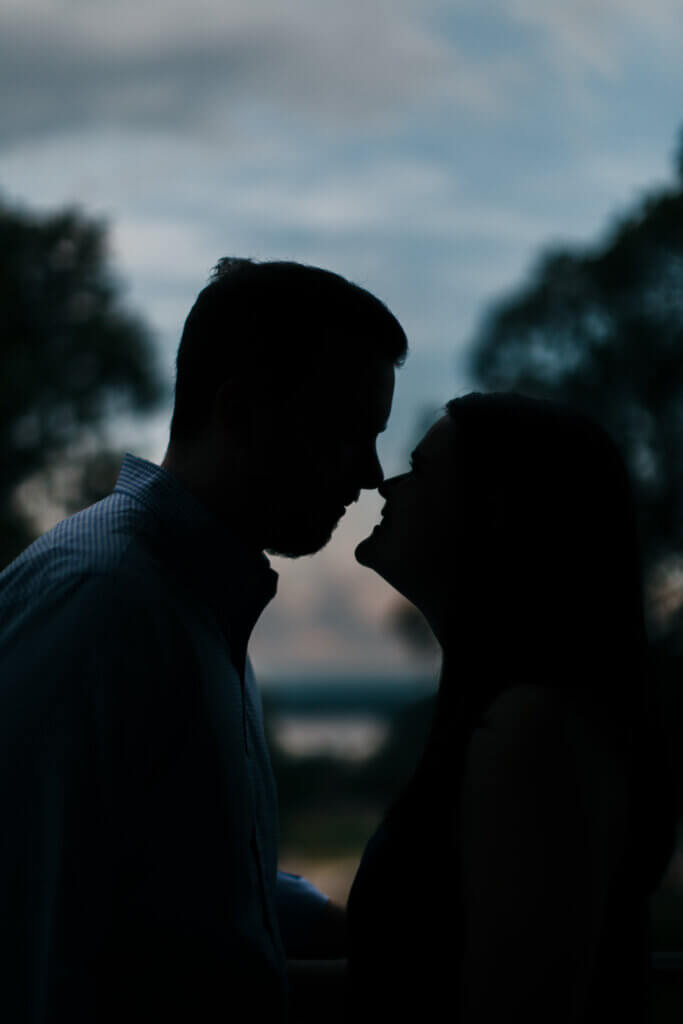 Engagement session at Lakeshore Park Knoxville Tn