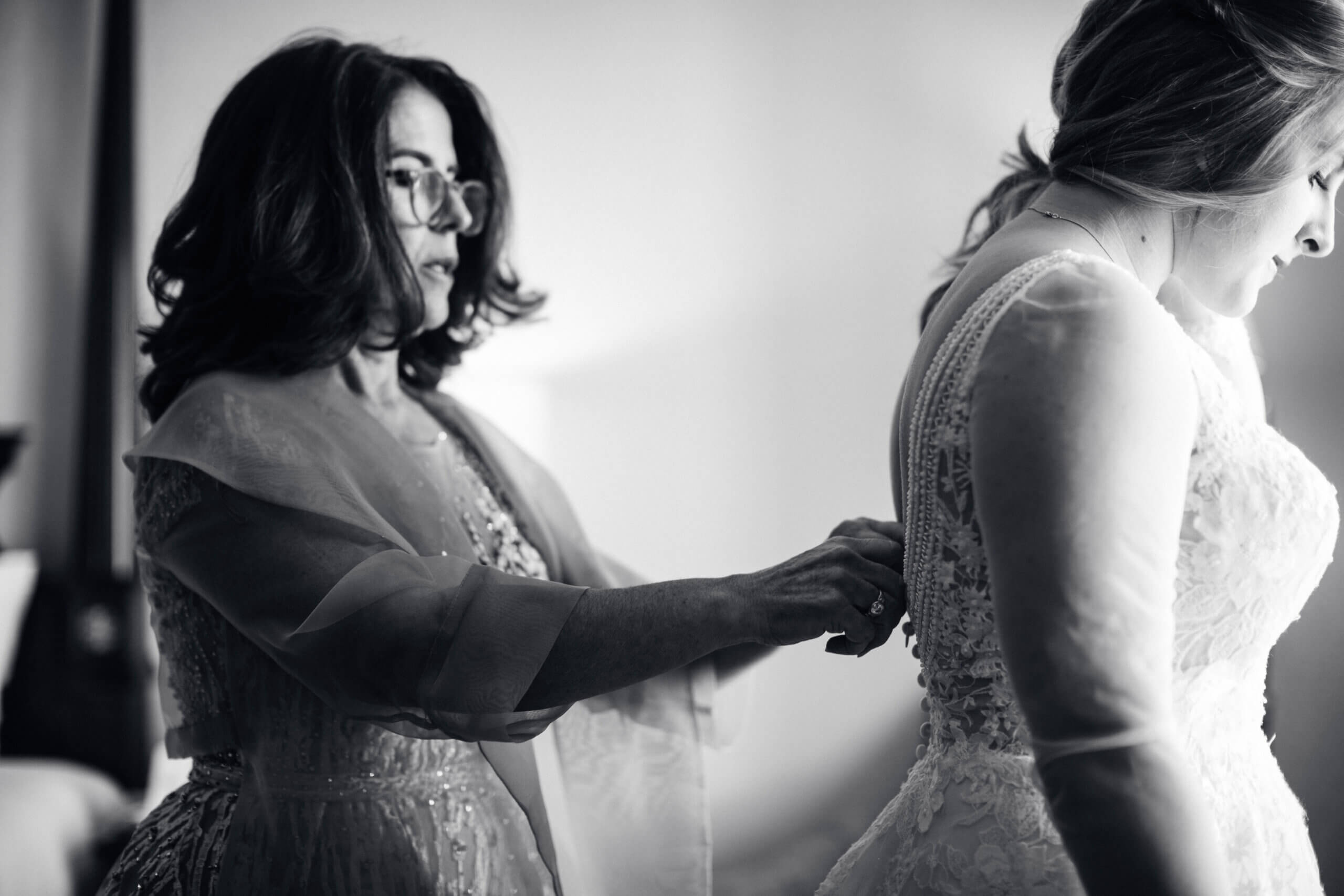 MOther and Bride at Washington Duke Inn